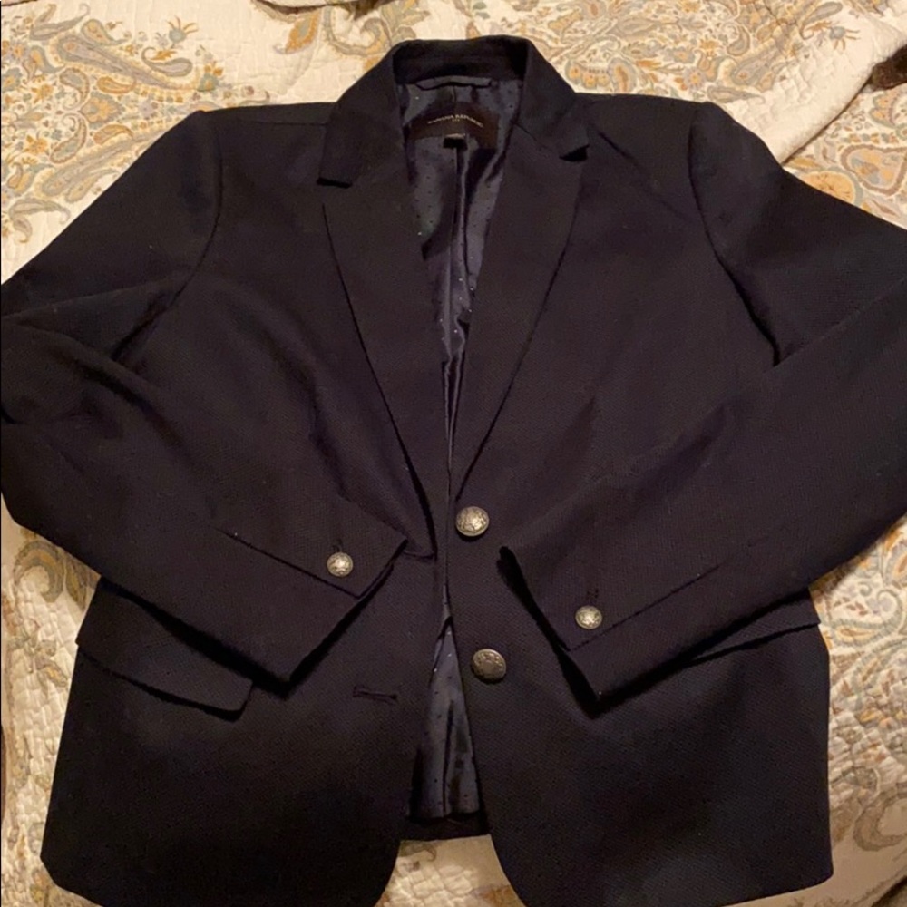 Navy Banana Republic Blazer + Free item!!